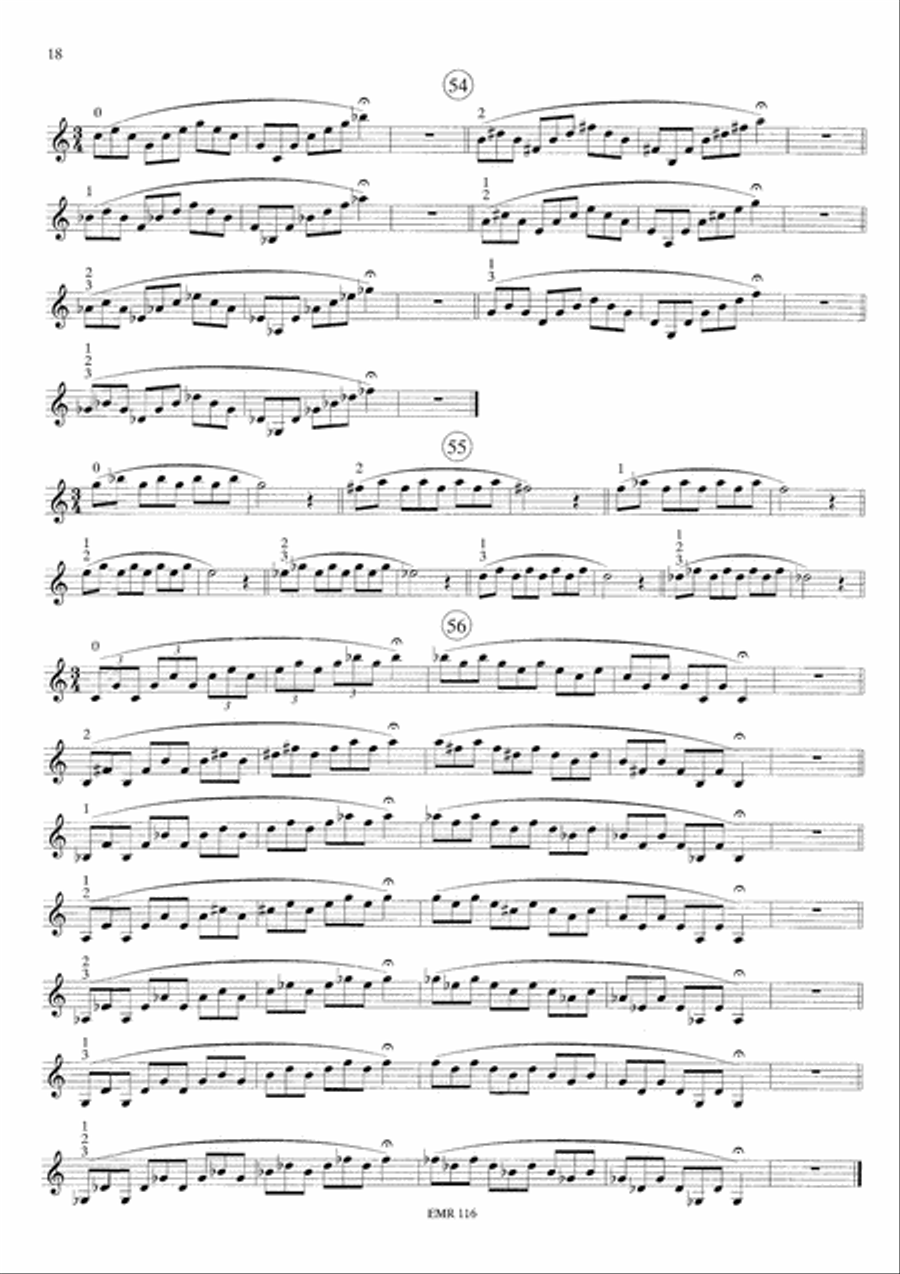 Die Flexibilitat / La Souplesse / Flexibility Cornet scores gallery preview page 8