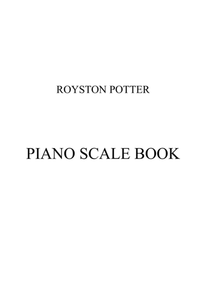 Piano Scale Book