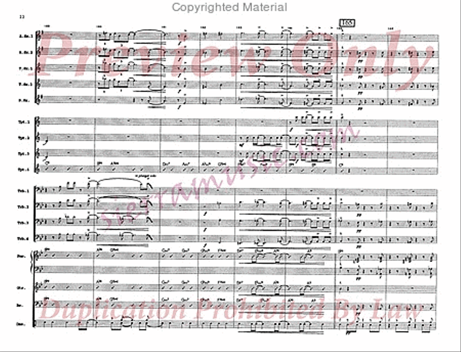 Keystone Shuffle Big Band scores gallery preview page 23