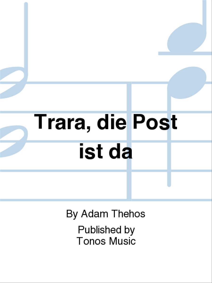 Trara, die Post ist da TTBB scores gallery preview page 1