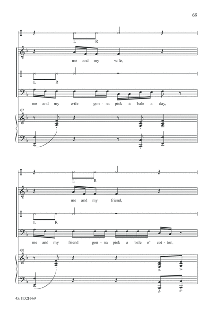 Singable Solutions for TB Choirs TB scores gallery preview page 69