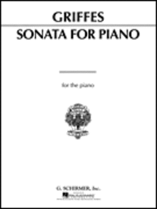 Book cover for Sonata for Piano