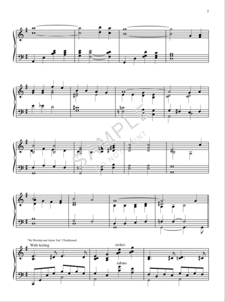 Heart to Heart Piano Solo scores gallery preview page 3