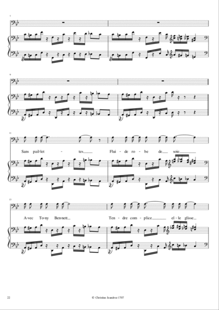 Lady Jazz Lady Jazz Chamber Music scores gallery preview page 2