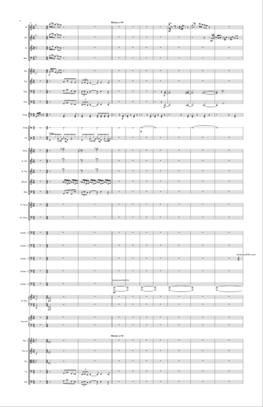 Metamorphosis Full Orchestra scores gallery preview page 4