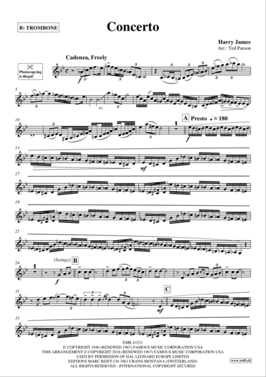 Concerto Piano Accompaniment scores gallery preview page 4