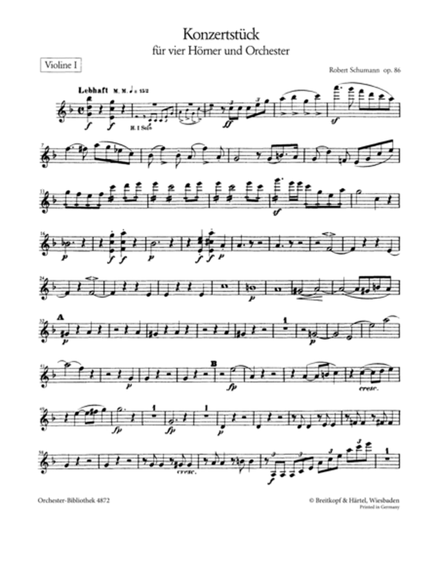 Concert Piece in F major Op. 86