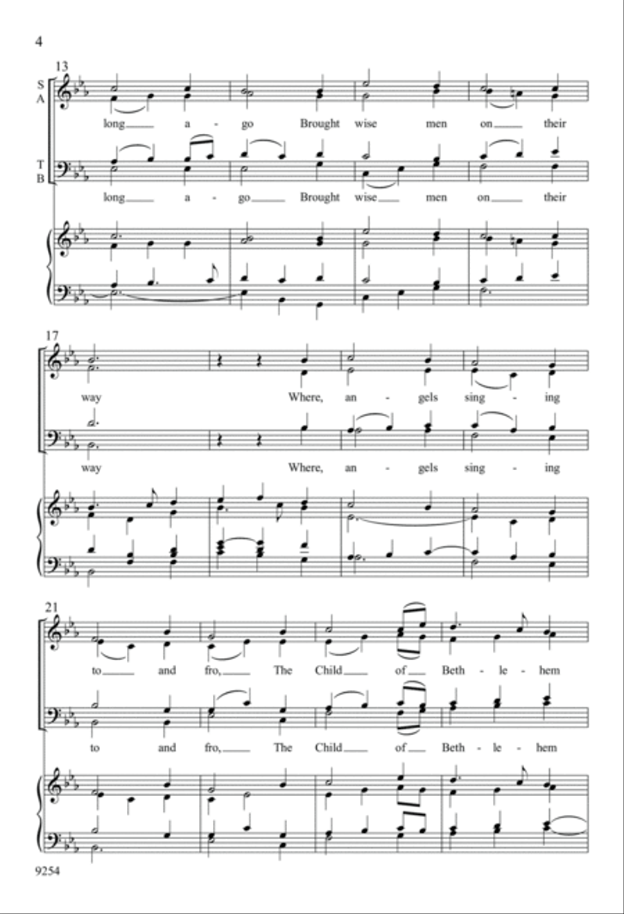 Star of the East 4-Part scores gallery preview page 4