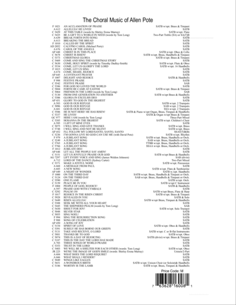 Christ Is Alive! Choir scores gallery preview page 11