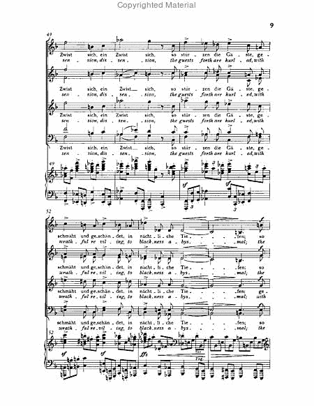 Gesang der Parzen, Op.89