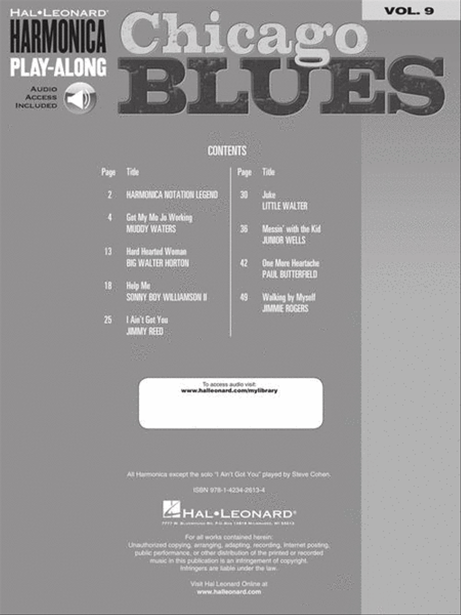 Chicago Blues Chicago Blues Harmonica scores gallery preview page 3