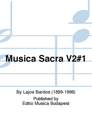 Musica Sacra V2#1