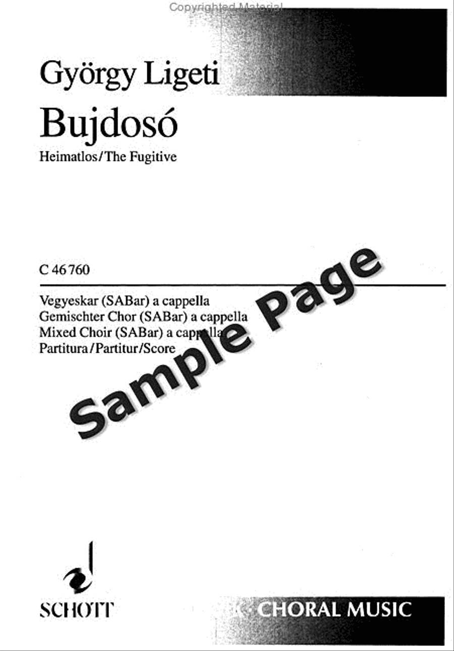 Bujdoso Bujdoso 3-Part scores gallery preview page 2