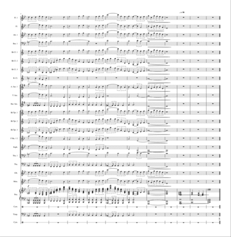 Mean Percussion Ensemble scores gallery preview page 5