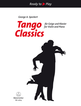 Book cover for Tango Classics for Violin and Piano