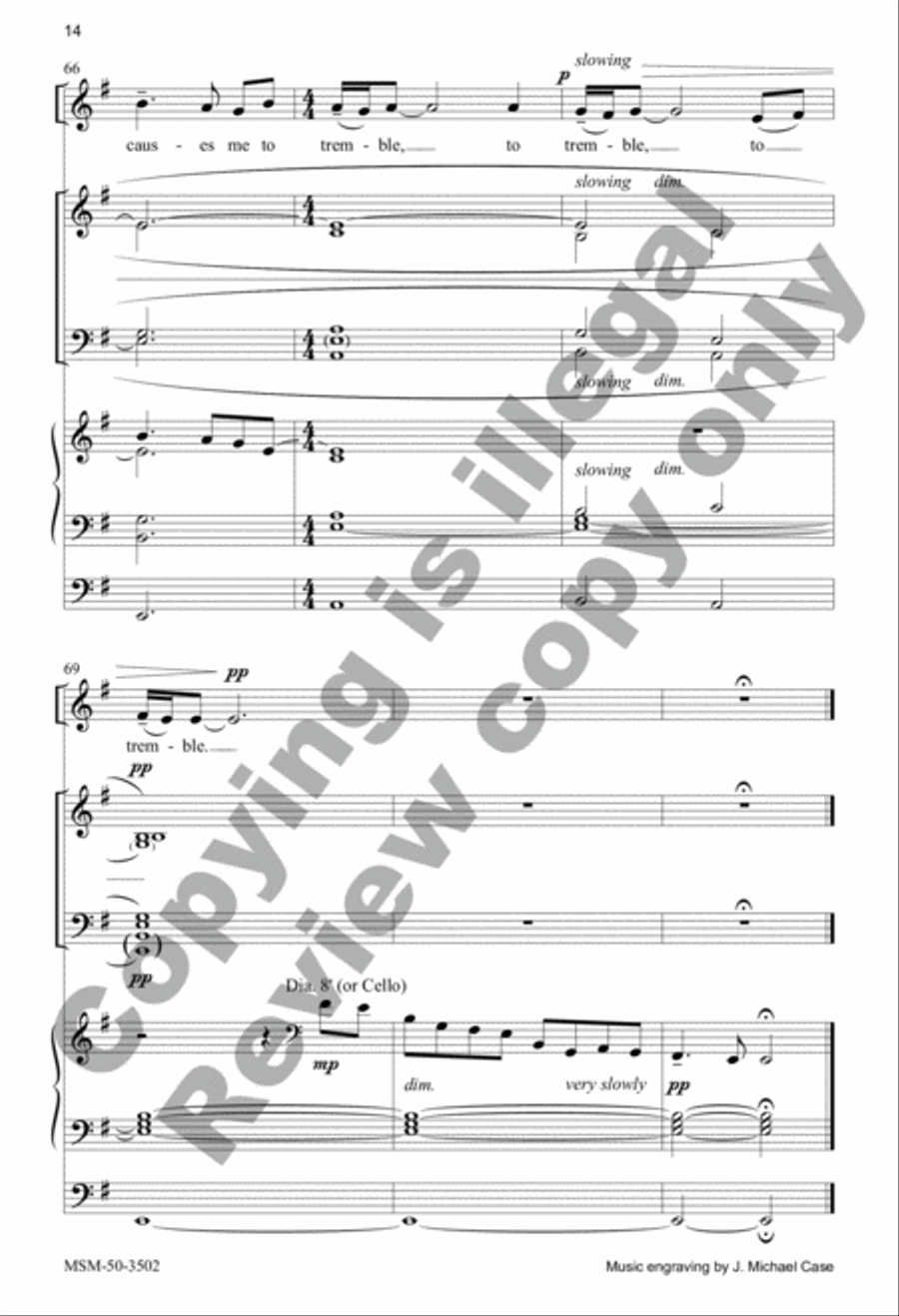 Were You There? 4-Part scores gallery preview page 14