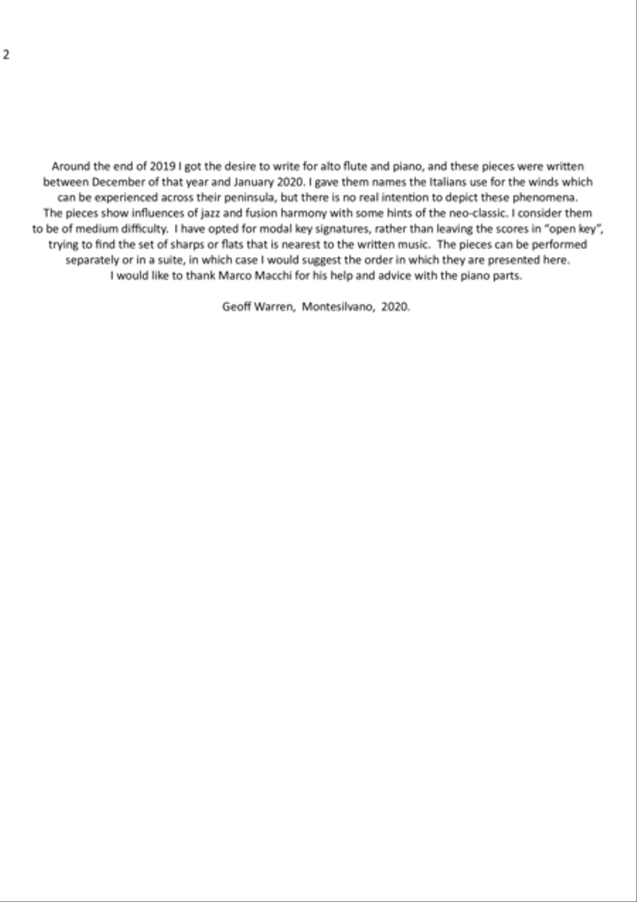 Mediterranean Winds Flute Solo scores gallery preview page 2