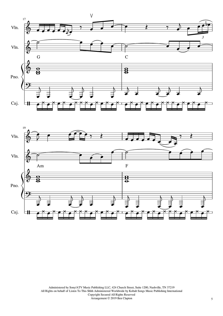 Me! String Duet scores gallery preview page 5