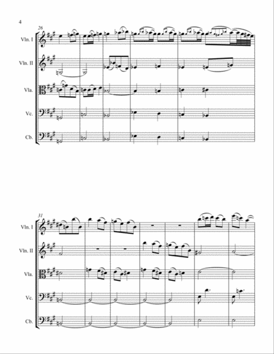 Elevation #1 String Orchestra scores gallery preview page 4