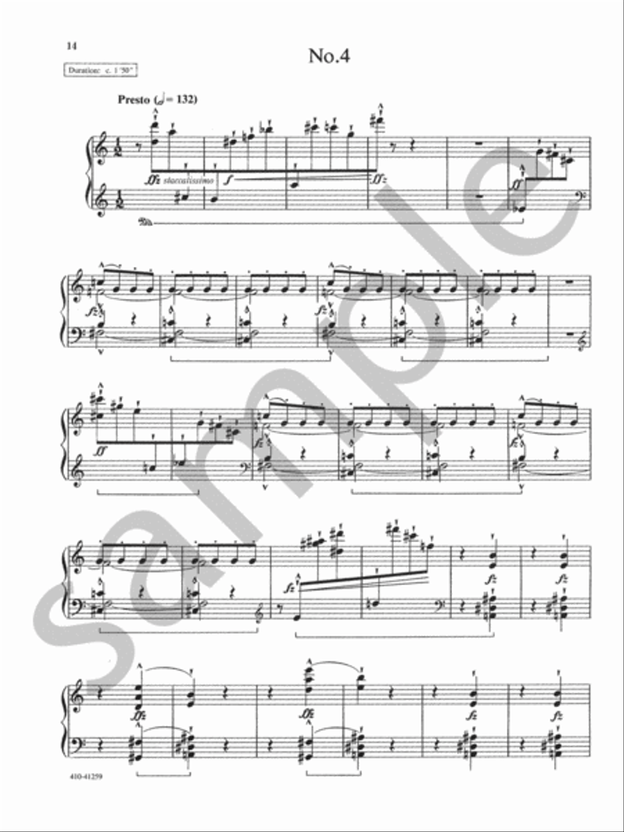 Four Short Sonatas Chamber Music scores gallery preview page 12