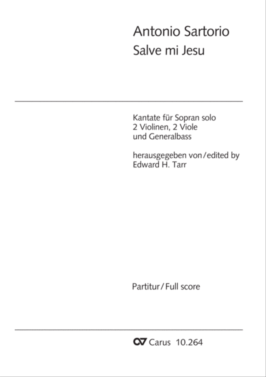 Salve mi, Jesu Salve mi, Jesu Soprano Voice scores gallery preview page 2