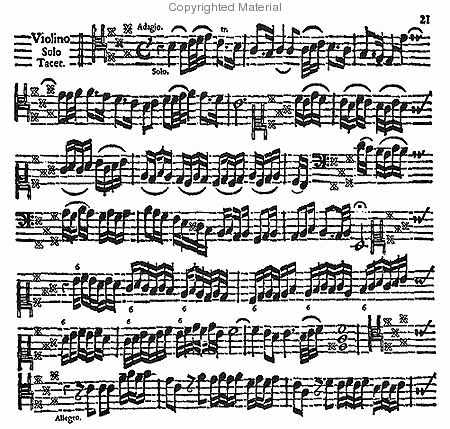 VII suonate a due, violino e viola da gamba con cembalo. 1696