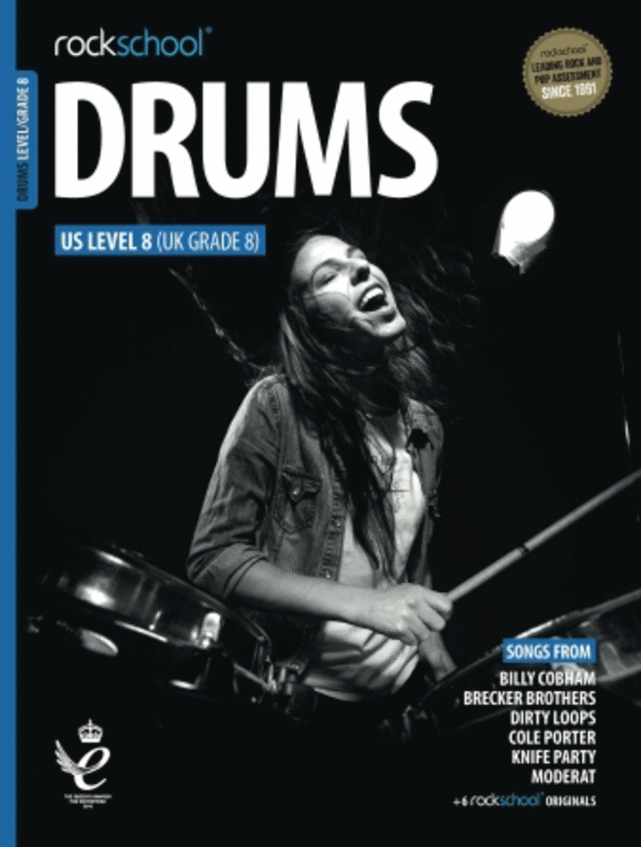 Rockschool Drums Grade 8 Drums scores gallery preview page 1