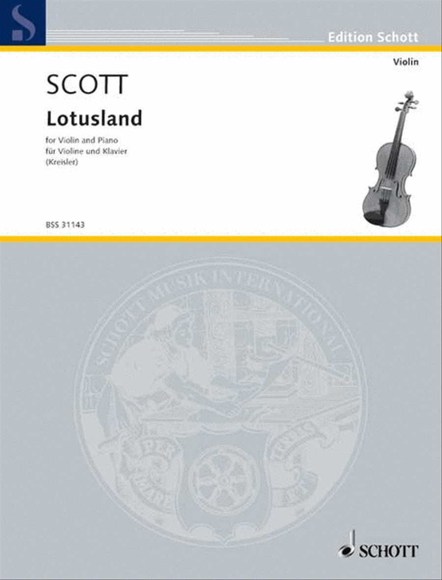 Lotusland Violin Solo scores gallery preview page 1