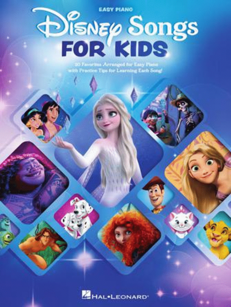 Disney Songs for Kids Easy Piano scores gallery preview page 1