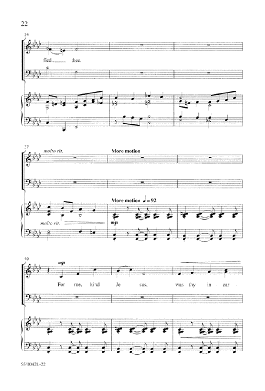No Greater Love 3-Part scores gallery preview page 24