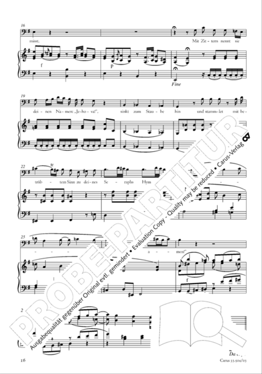 Dank-Hymne der Freundschaft 4-Part scores gallery preview page 17