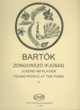 Book cover for Jugend am Klavier II Stücke für das 2. und 3. Jah