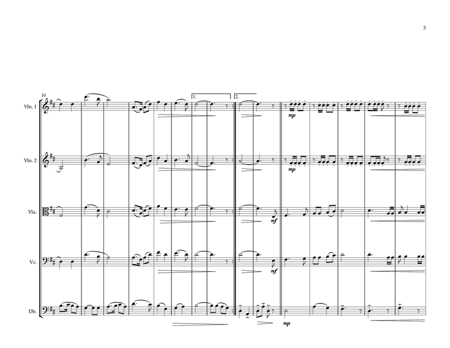 East Timor National Anthem for String Orchestra image number null