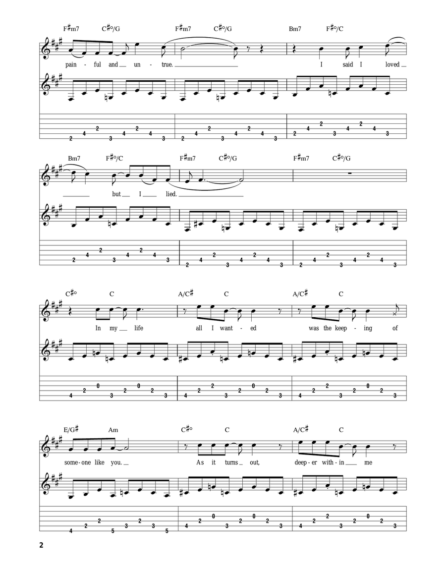 This Love Acoustic Guitar scores gallery preview page 2