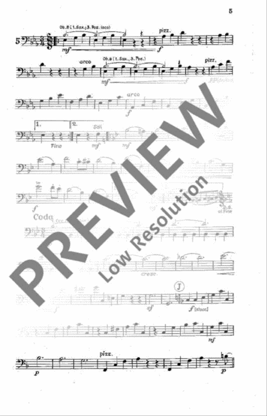 Geschichten aus dem Wienerwald Oboe scores gallery preview page 6