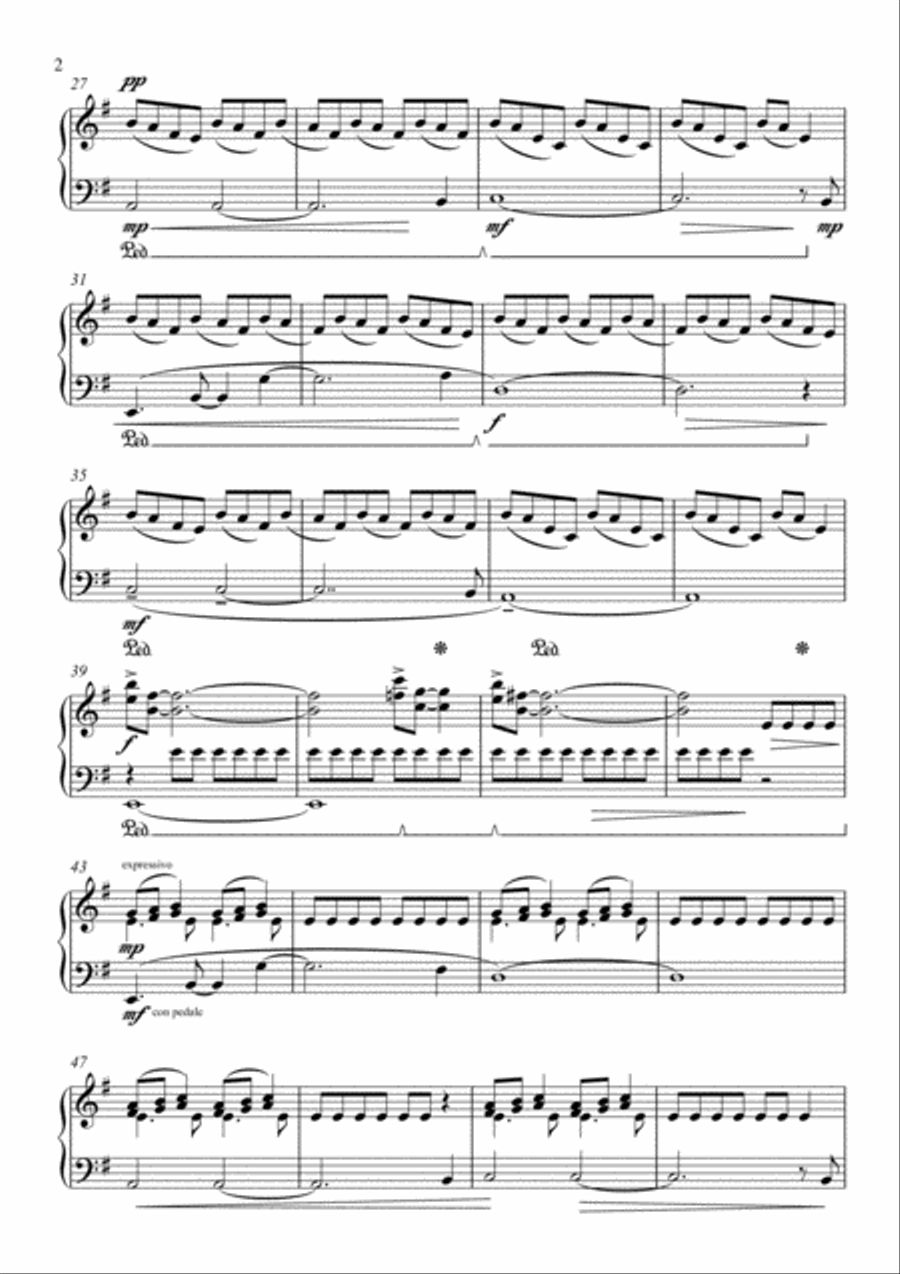 Svevestøv Piano Solo scores gallery preview page 3