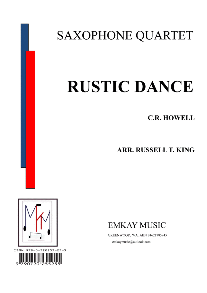 RUSTIC DANCE – SAXOPHONE QUARTET image number null