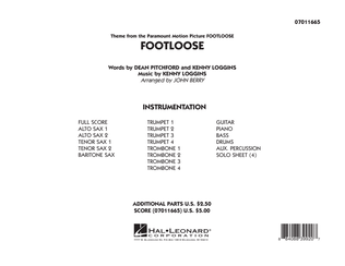 Footloose - Full Score