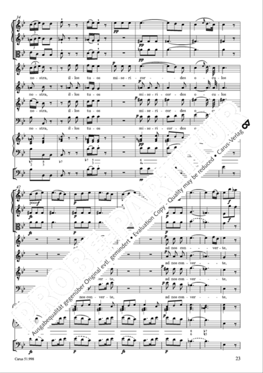 Salve Regina in g Salve Regina in g 4-Part scores gallery preview page 24