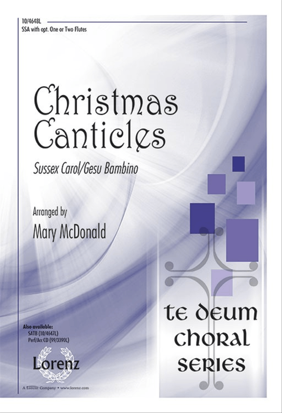 Christmas Canticles SSA scores gallery preview page 1