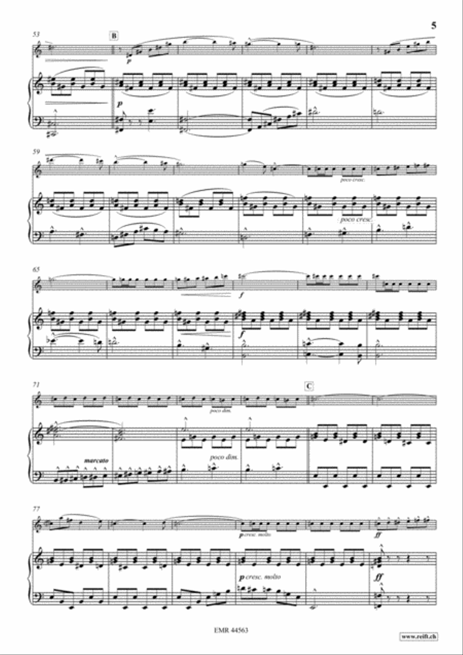 Scherzo Soprano Saxophone scores gallery preview page 6