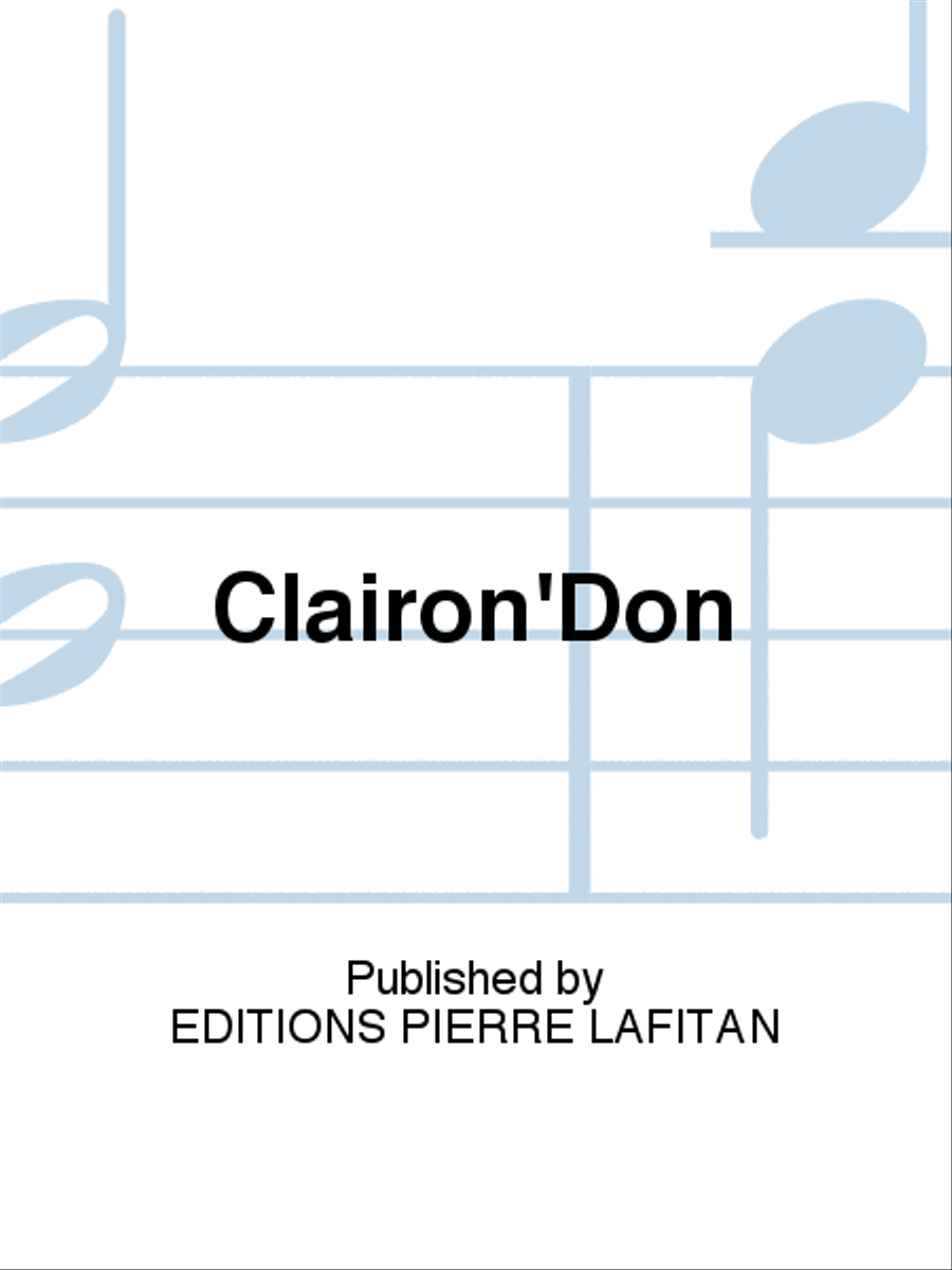 Clairon'Don Bugle scores gallery preview page 1