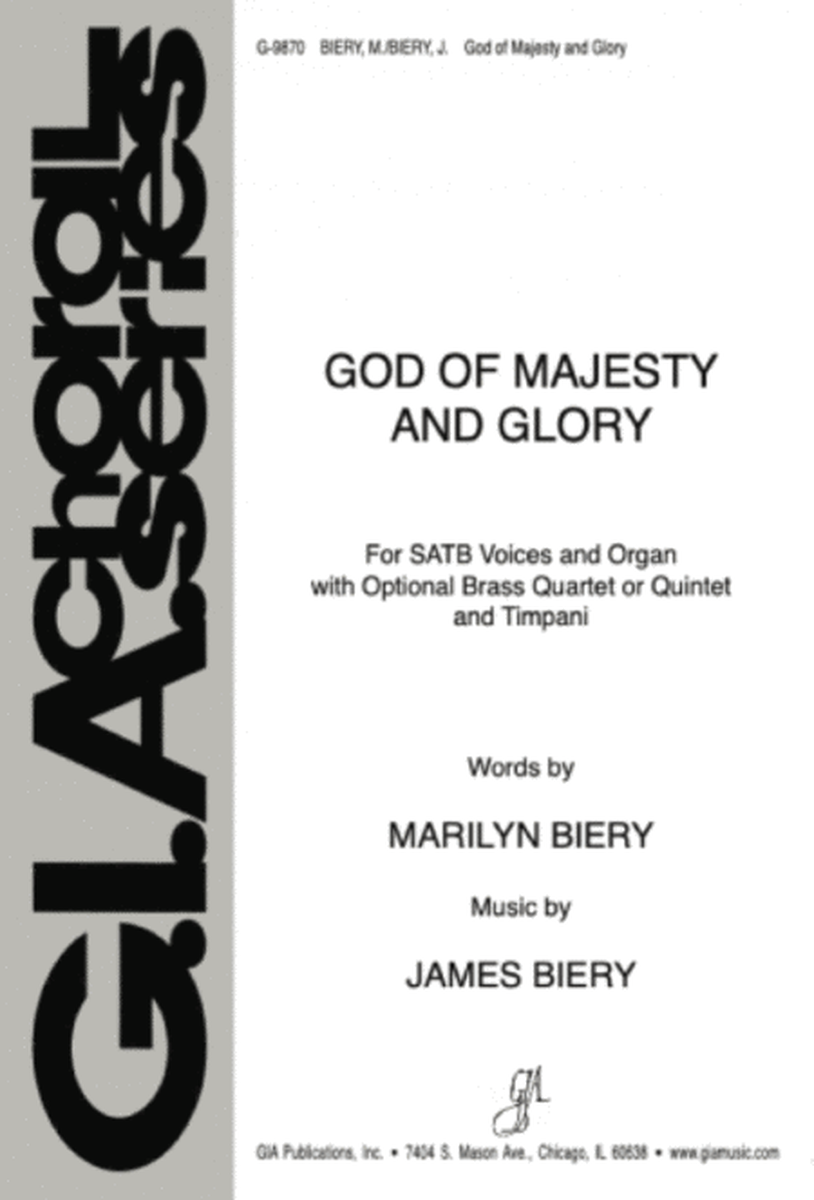 God of Majesty and Glory image number null
