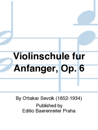Violinschule für Anfänger, op. 6