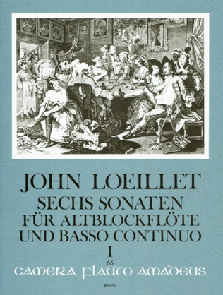 Book cover for 6 Sonatas op. 3/I I:1-3