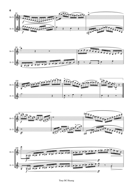 Weber Variations, Op.33 for 2 Clarinets image number null