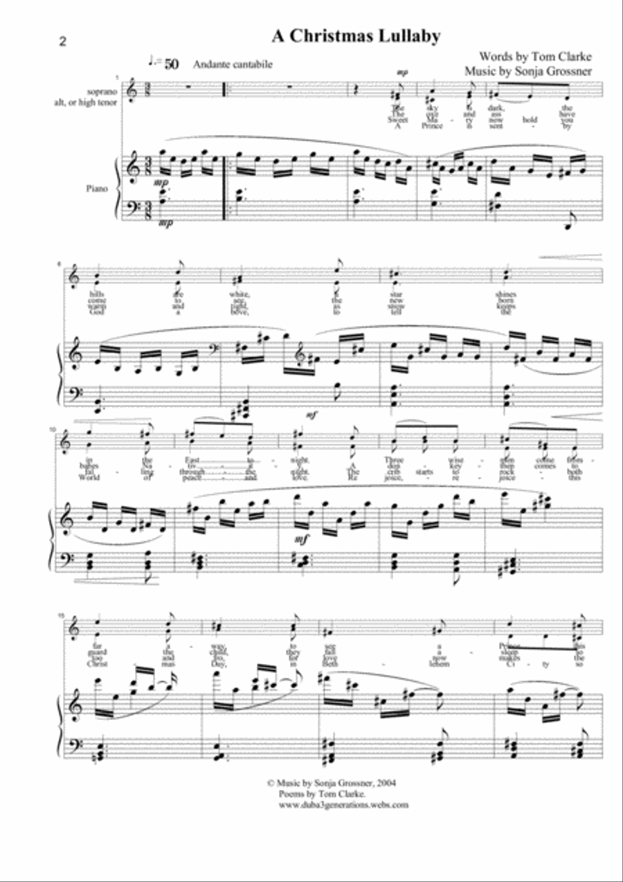 four songs for xmas four songs for xmas Small Ensemble scores gallery preview page 2