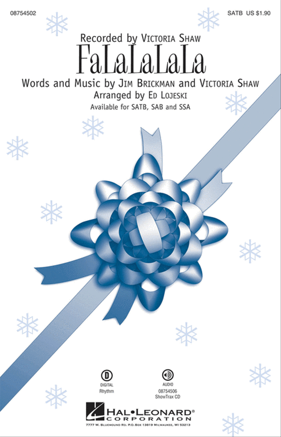 FaLaLaLaLa 4-Part scores gallery preview page 1
