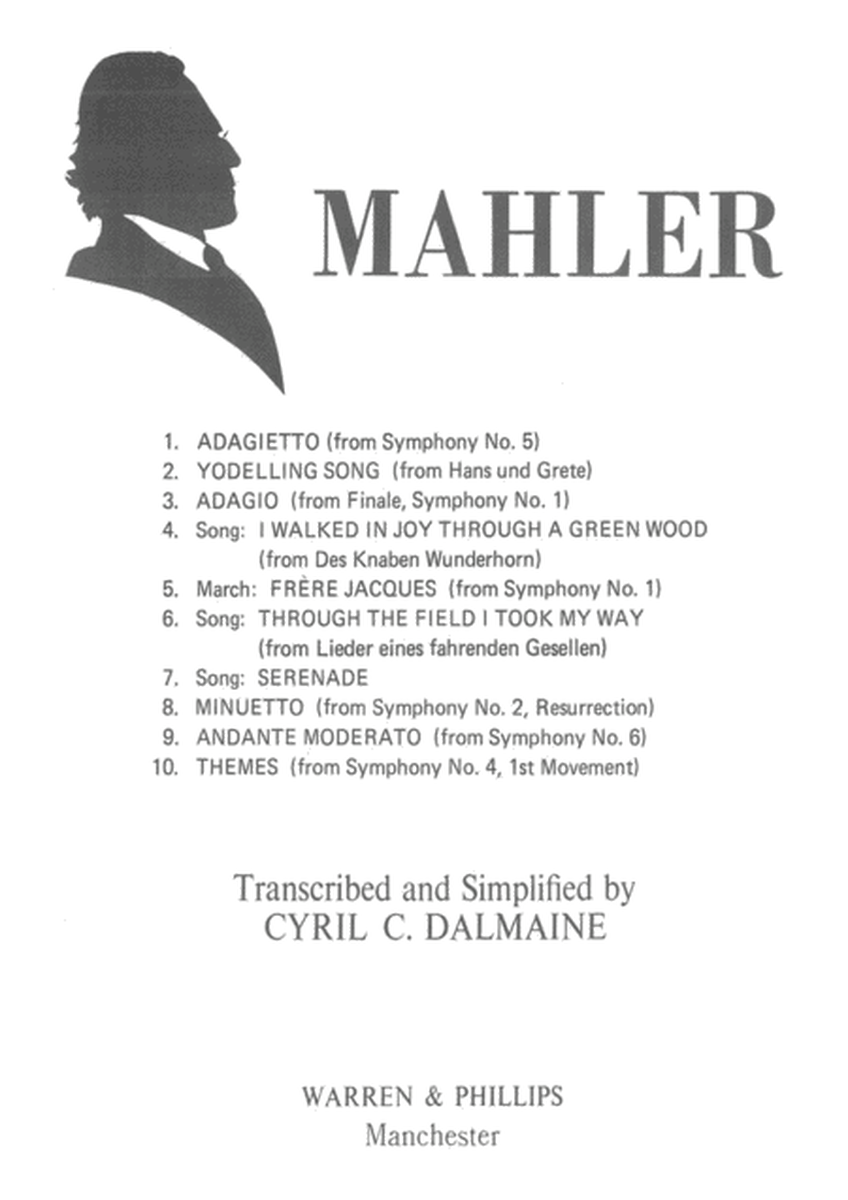 Mahler - Silhouette Series