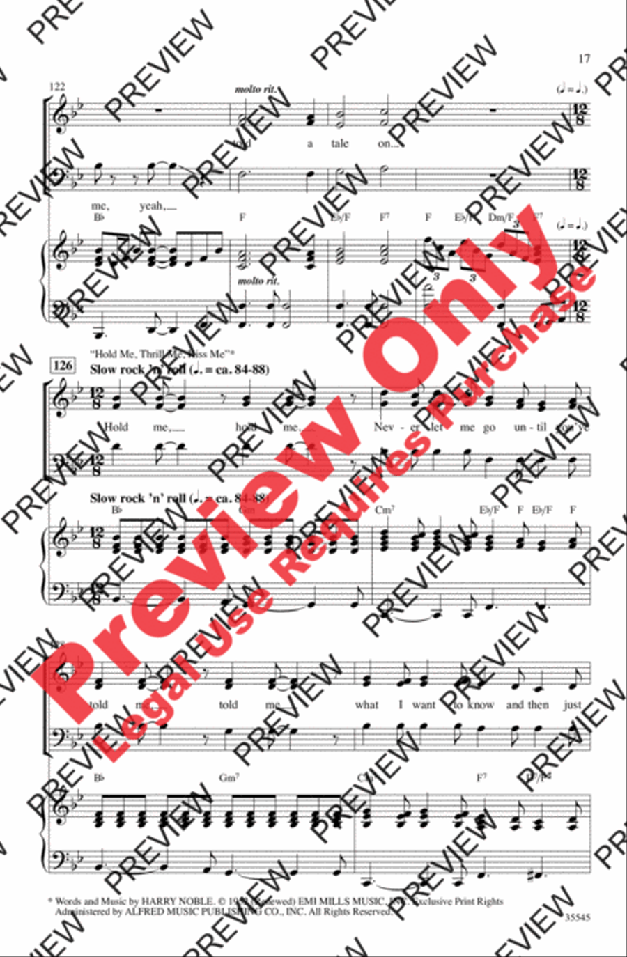 We Love the '50s We Love the '50s 3-Part scores gallery preview page 17